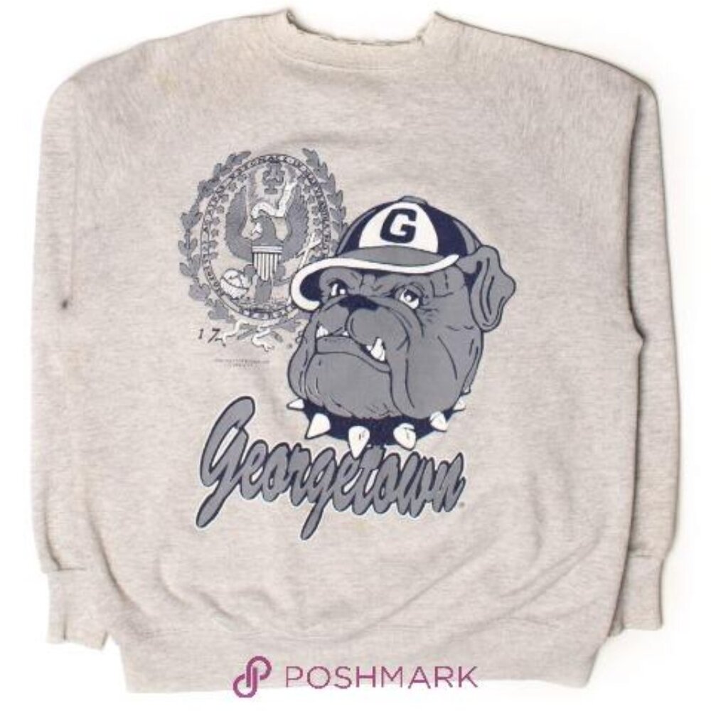 Vintage Georgetown Hoyas Sweatshirt (1990s shirt luismercado3533